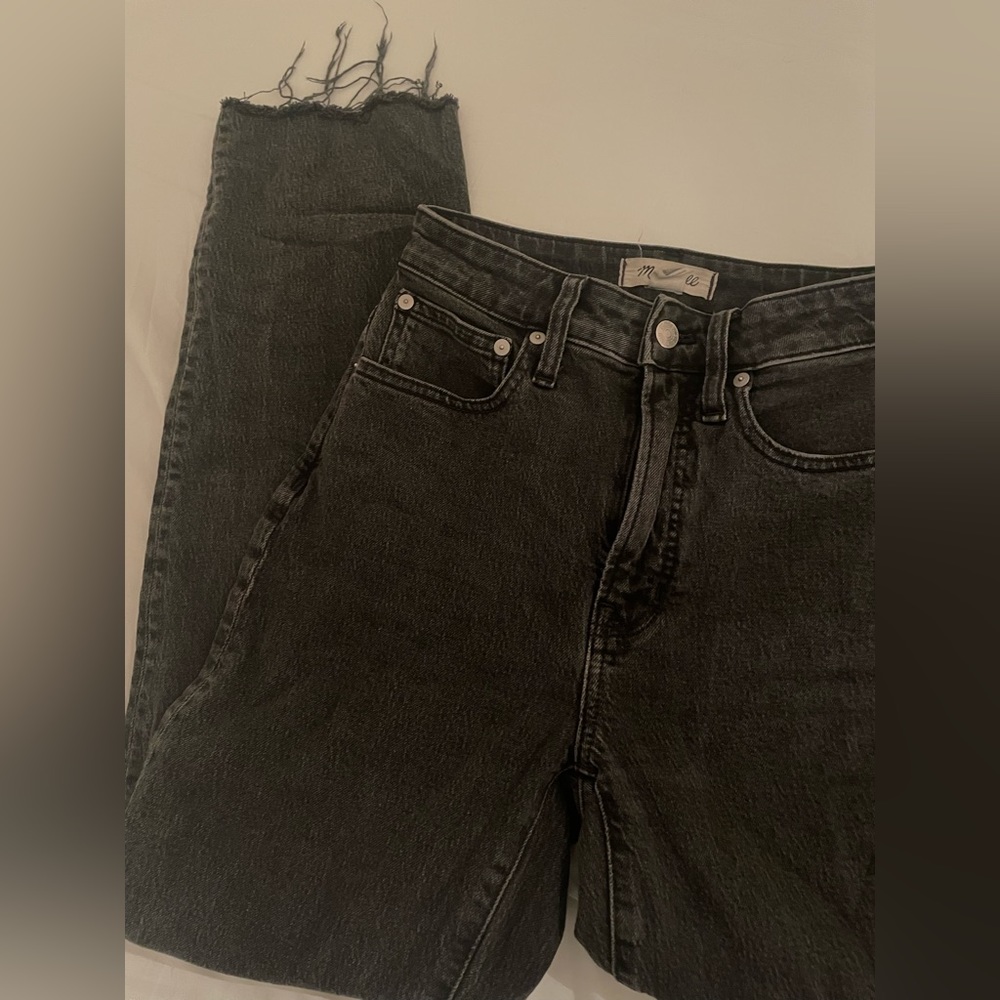 MADEWELL CURVY PVJ STRAIGHT IN LUNAR WASH - Picture 3 of 5
